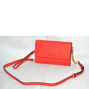 Michael Kors Saffiano Leather 3- in -1 Crossbody Bag
